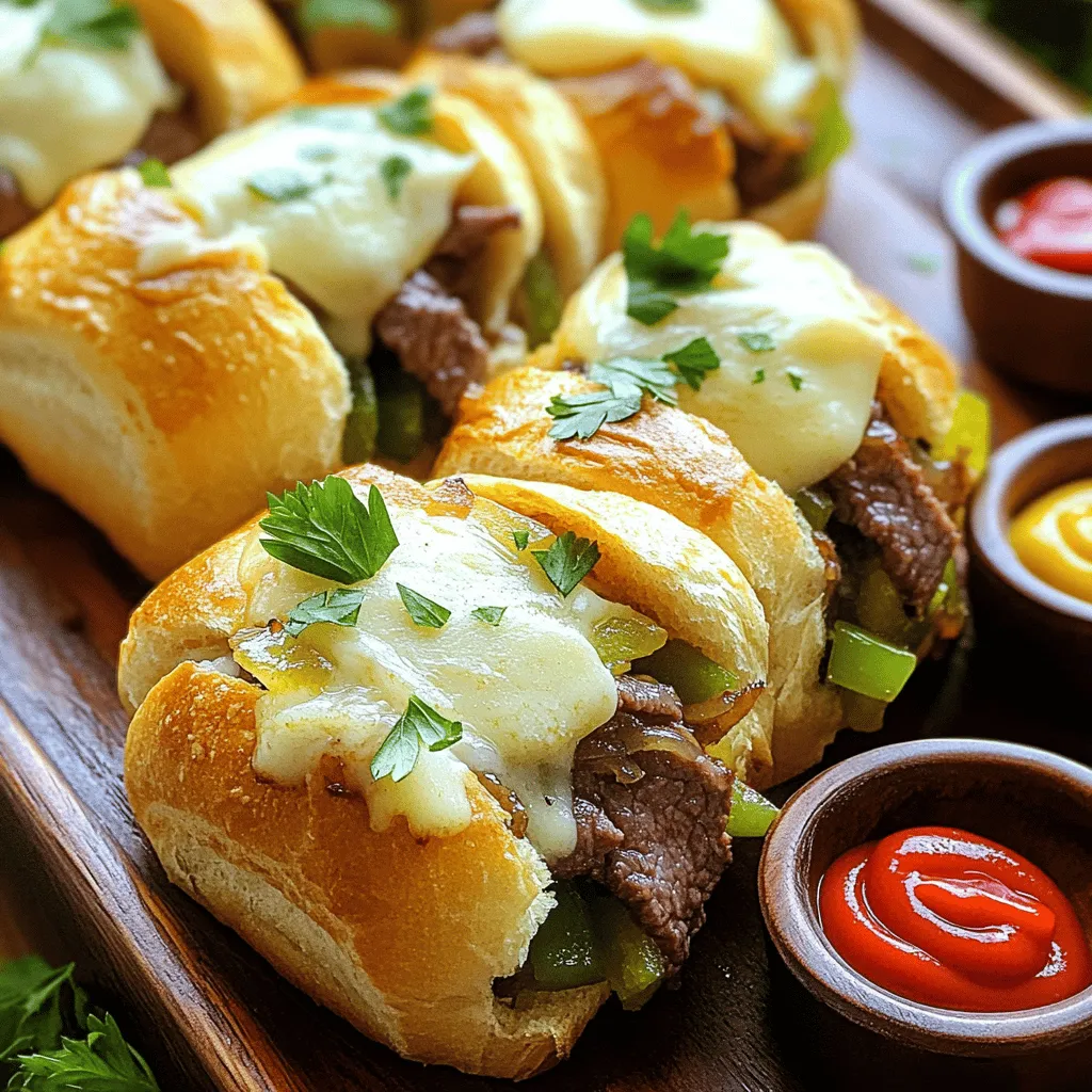 Philly Cheesesteak Sliders Tasty and Easy Recipe