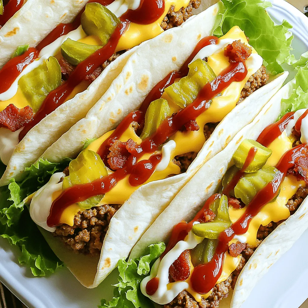 Savory Ultimate Bacon Cheeseburger Tortilla Roll-ups