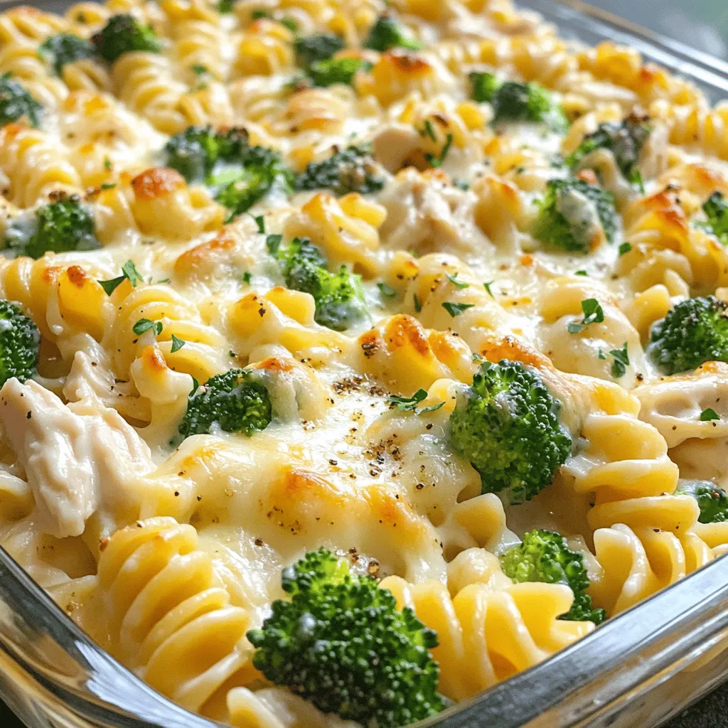 Easy Chicken Alfredo Bake Comforting and Quick Meal
