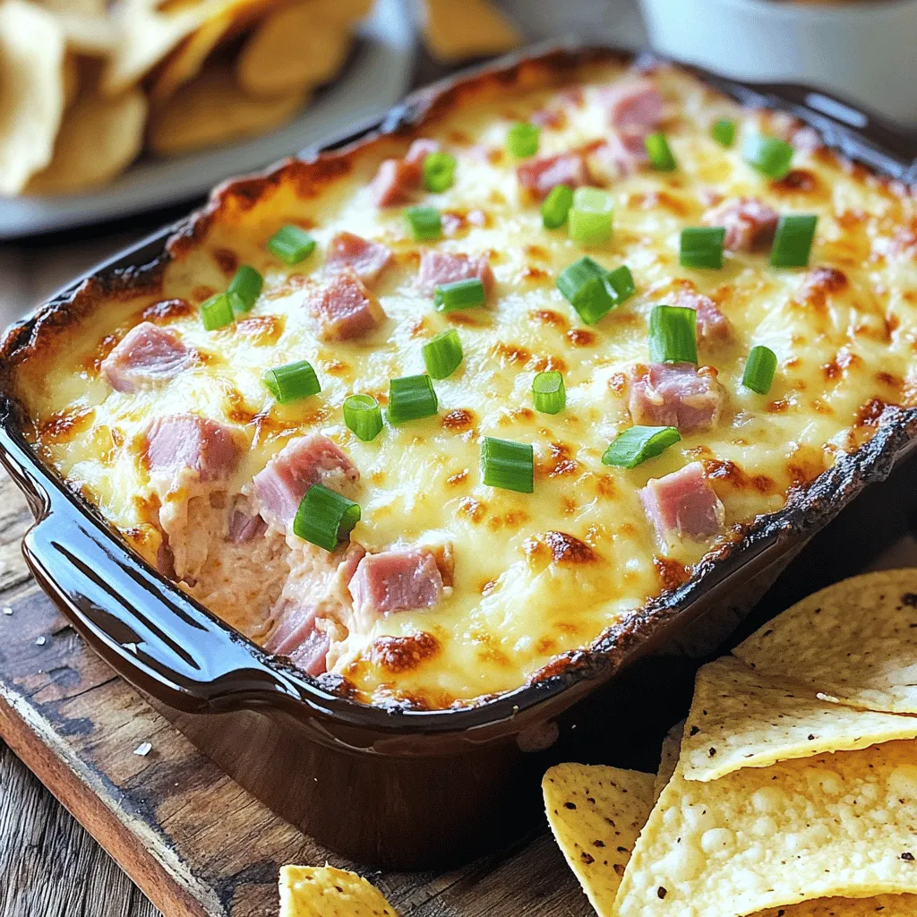 Indulge in Comfort: Hot Ham and Cheese Dip Recipe