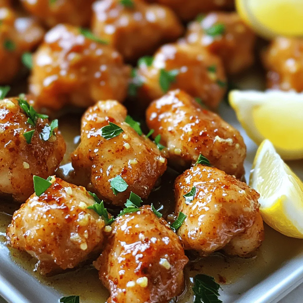 Garlic Butter Chicken Bites Quick and Tasty Recipe