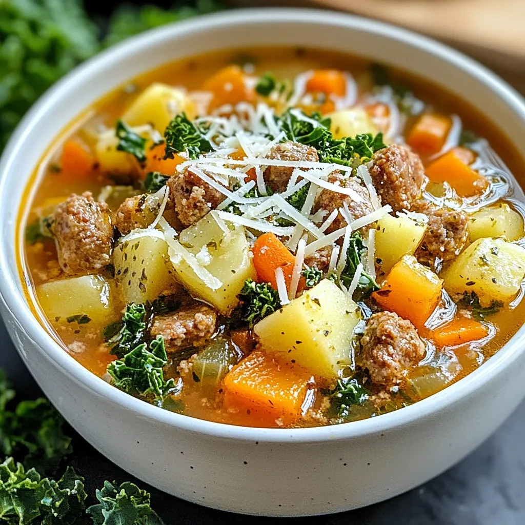 Comforting Sausage Soup Hearty and Simple Recipe