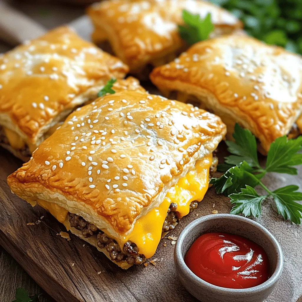 Cheeseburgers Hand Pies Savory and Easy Delight