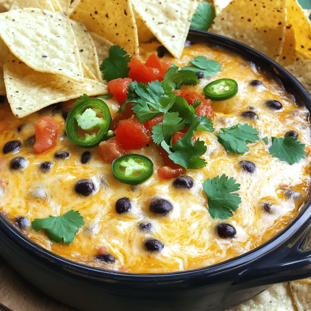 The key to a great chili queso dip lies in the ingredients. Here are the must-have items for your dip.