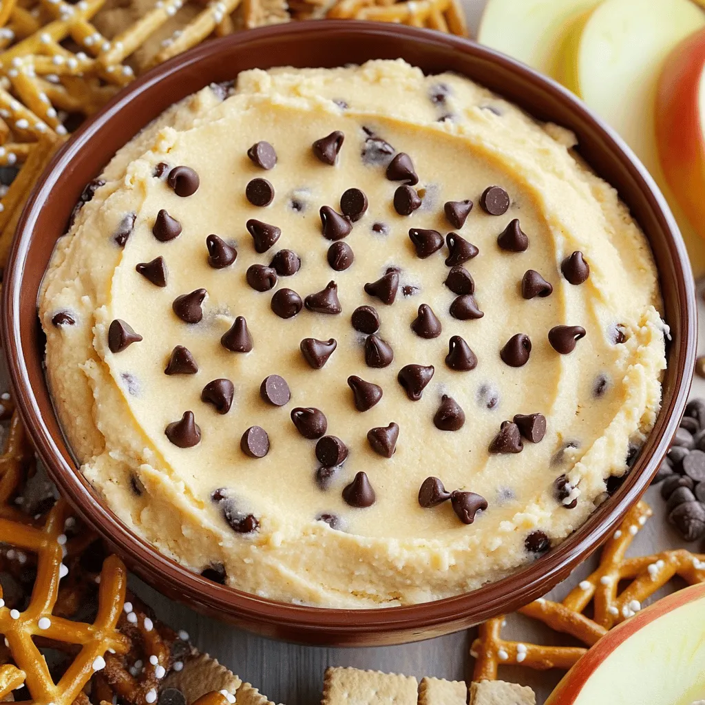 Chocolate Chip Cookie Dough Dip Irresistible Treat