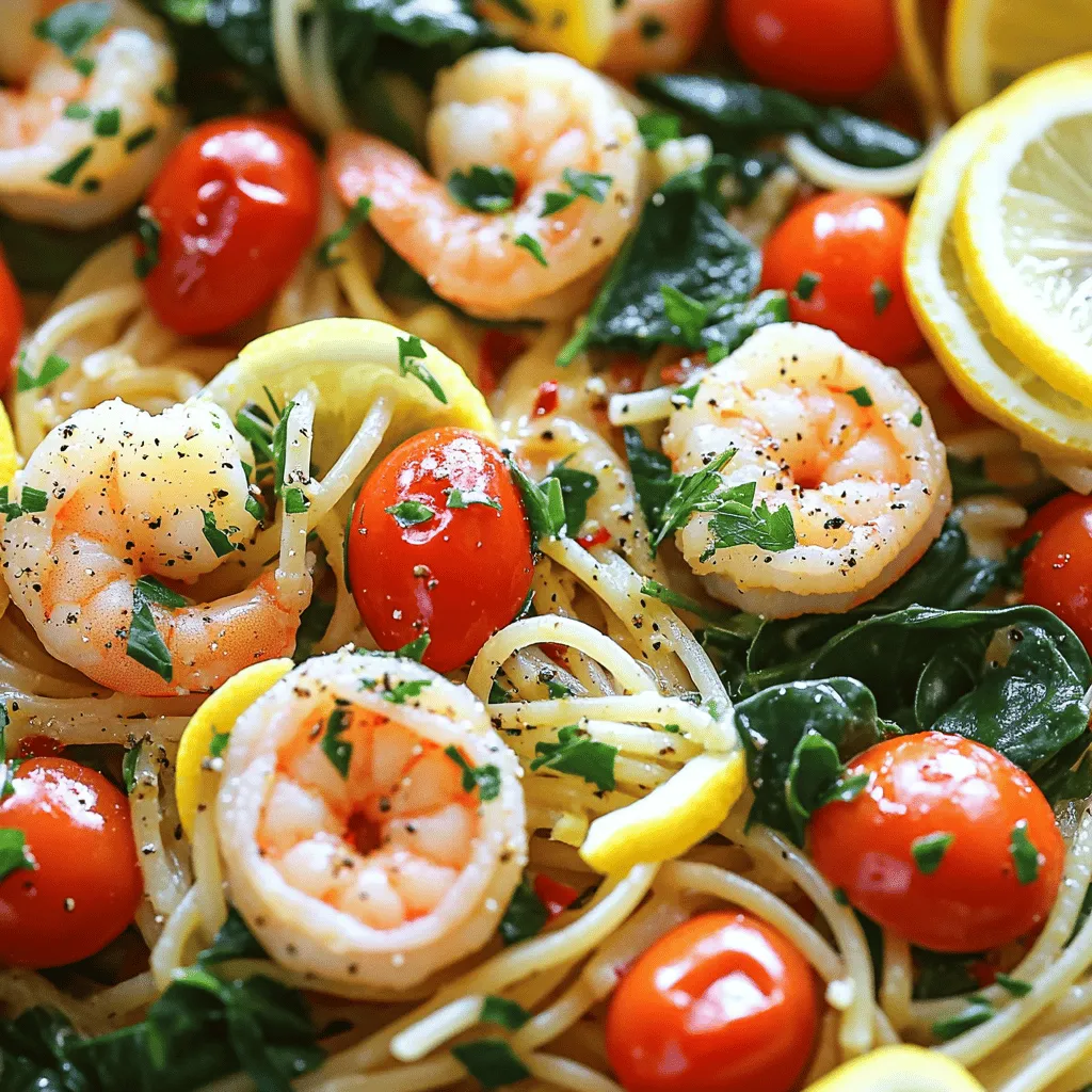 One-Pot Garlic Butter Shrimp Pasta Quick and Easy Meal