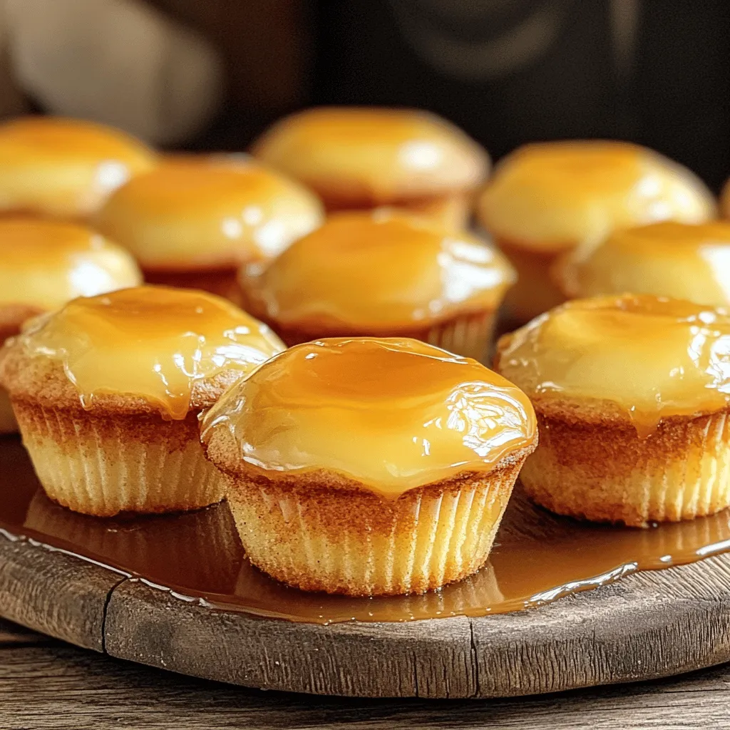 Delicious Caramel Flan Muffins Easy and Tasty Treat