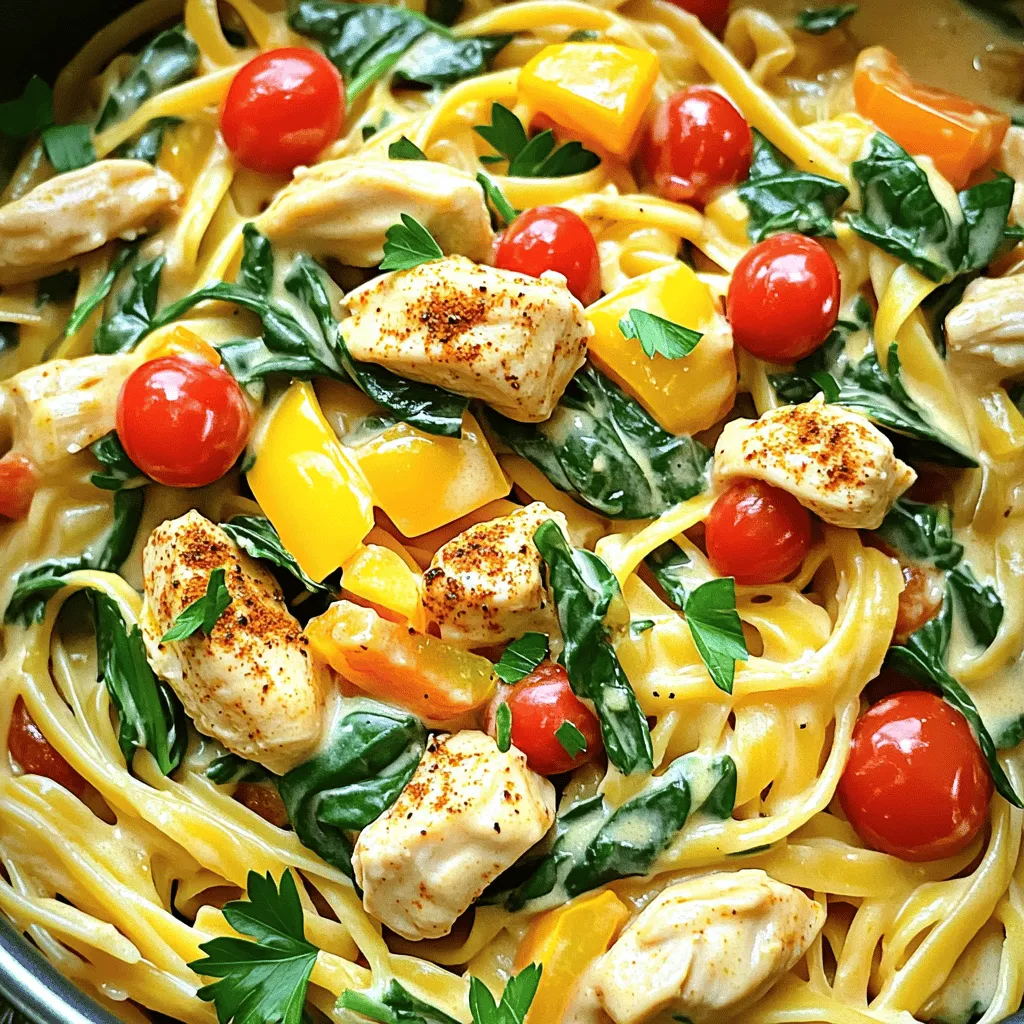 One-Pot Creamy Cajun Chicken Pasta Delight
