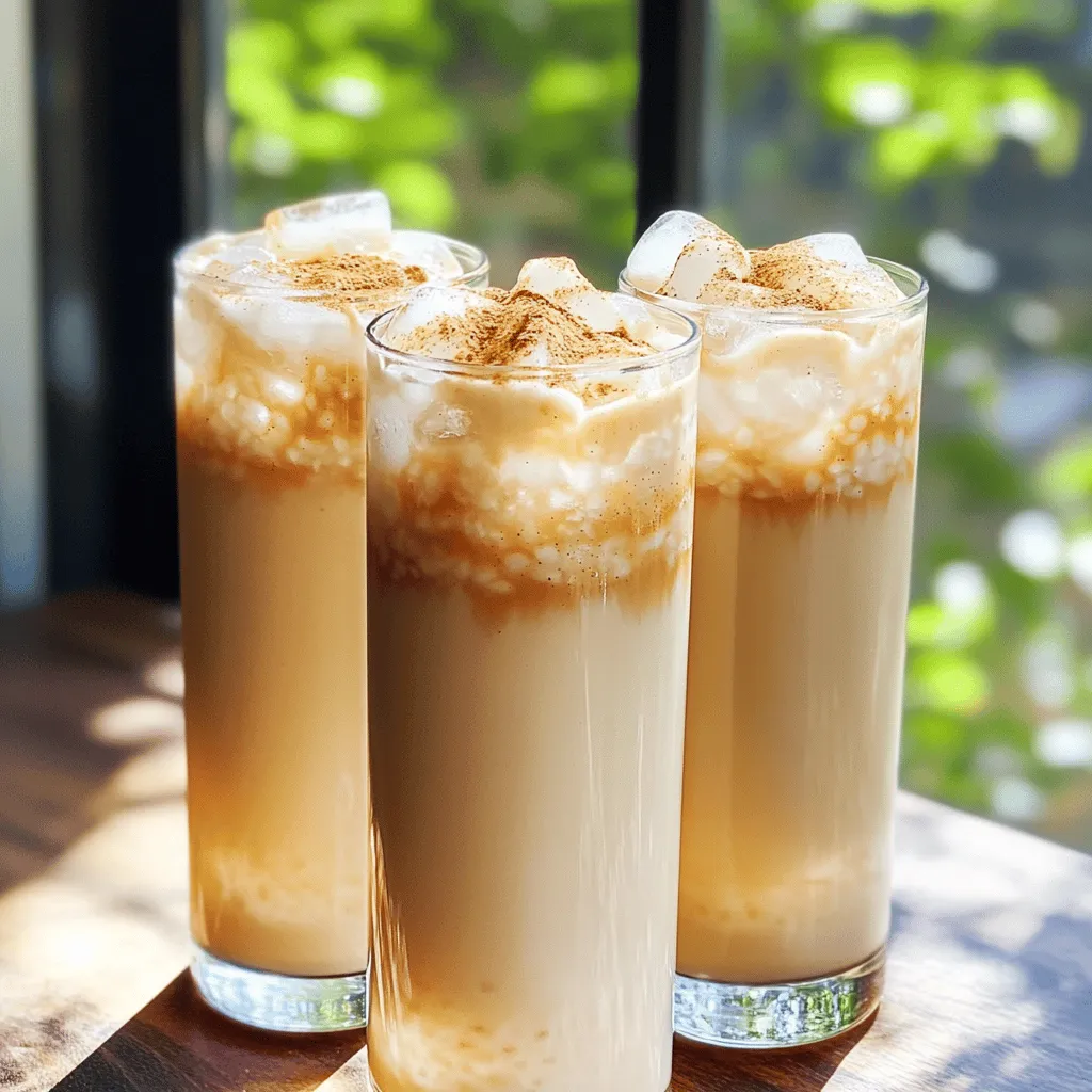 Café Con Leche Horchata Recipe