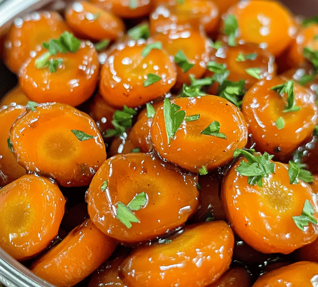 Bourbon-Infused Glazed Carrots are not your ordinary side dish. They offer a delightful combination of sweet and savory flavors that can elevate any meal. The unique twist of incorporating bourbon into the glaze brings an unexpected richness that transforms simple carrots into a standout feature on your dinner table. Whether you