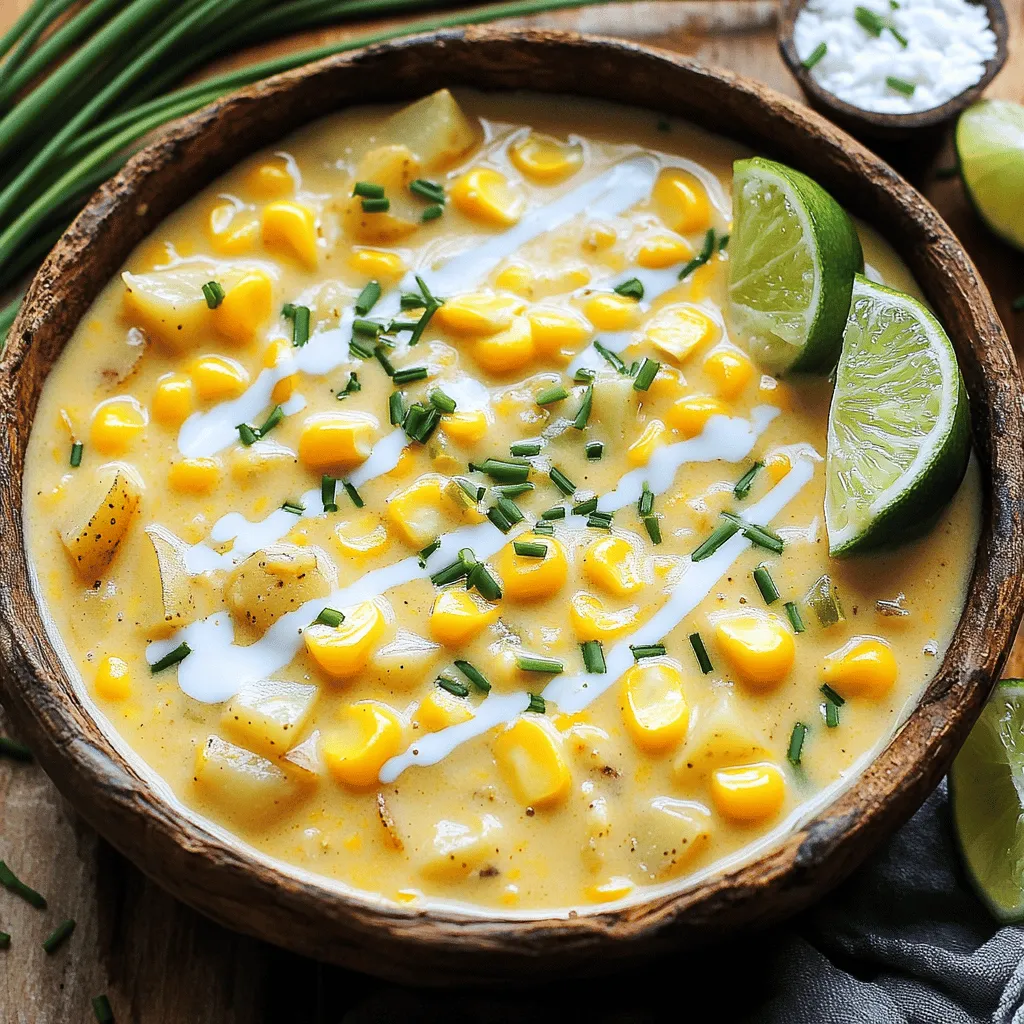 Creamy Sweet Corn Chowder Recipe