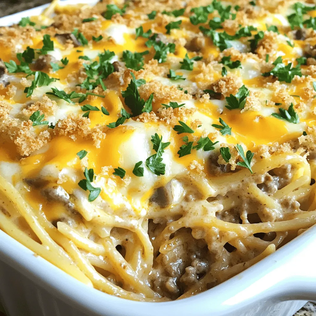 Comforting Cheeseburger Tetrazzini: A Delicious Twist on a Classic Dish