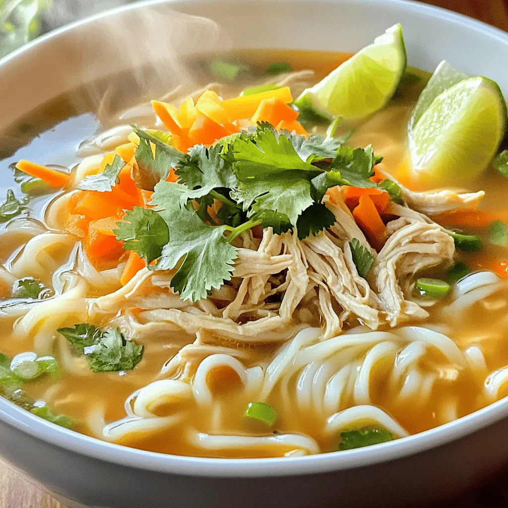 Thai Chicken Noodle Soup: A Warm Embrace of Flavor and Comfort