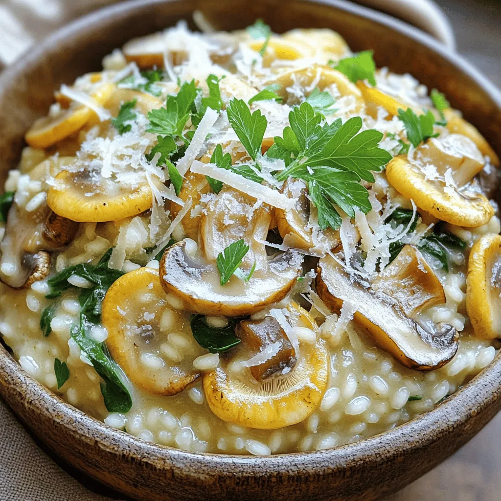 Mushroom Risotto Flavorful Comfort Food Recipe