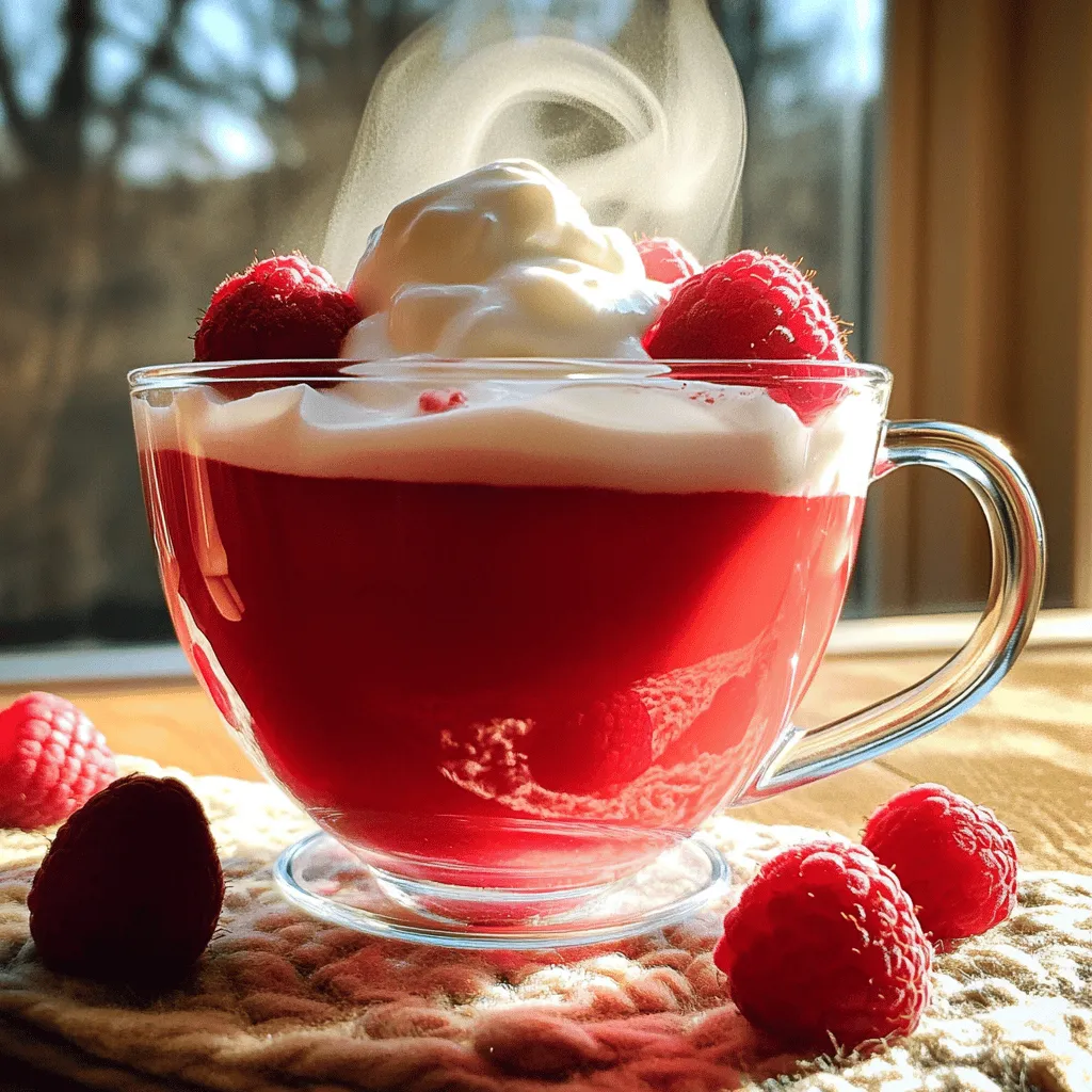 To make a delightful raspberry hibiscus latte, you need a few key ingredients. The main star is dried hibiscus flowers. They give the drink its beautiful red color and a tart, fruity flavor. You can find these flowers at many health stores or online.