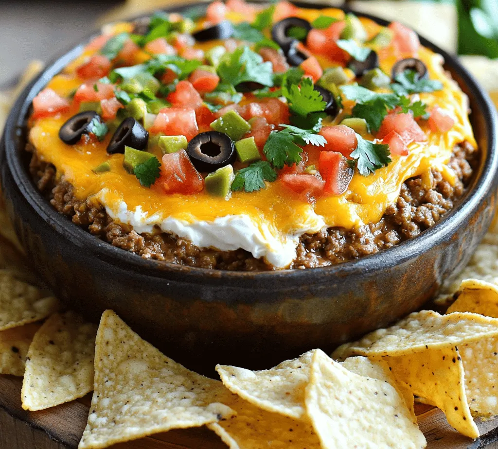 To create a standout slow cooker taco dip, it
