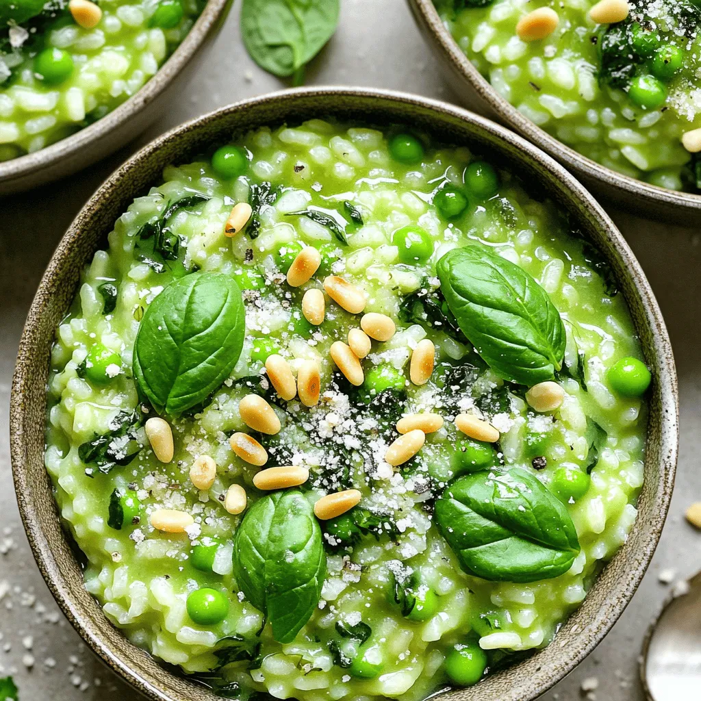 One-Pot Green Goddess Risotto Simple and Flavorful Meal