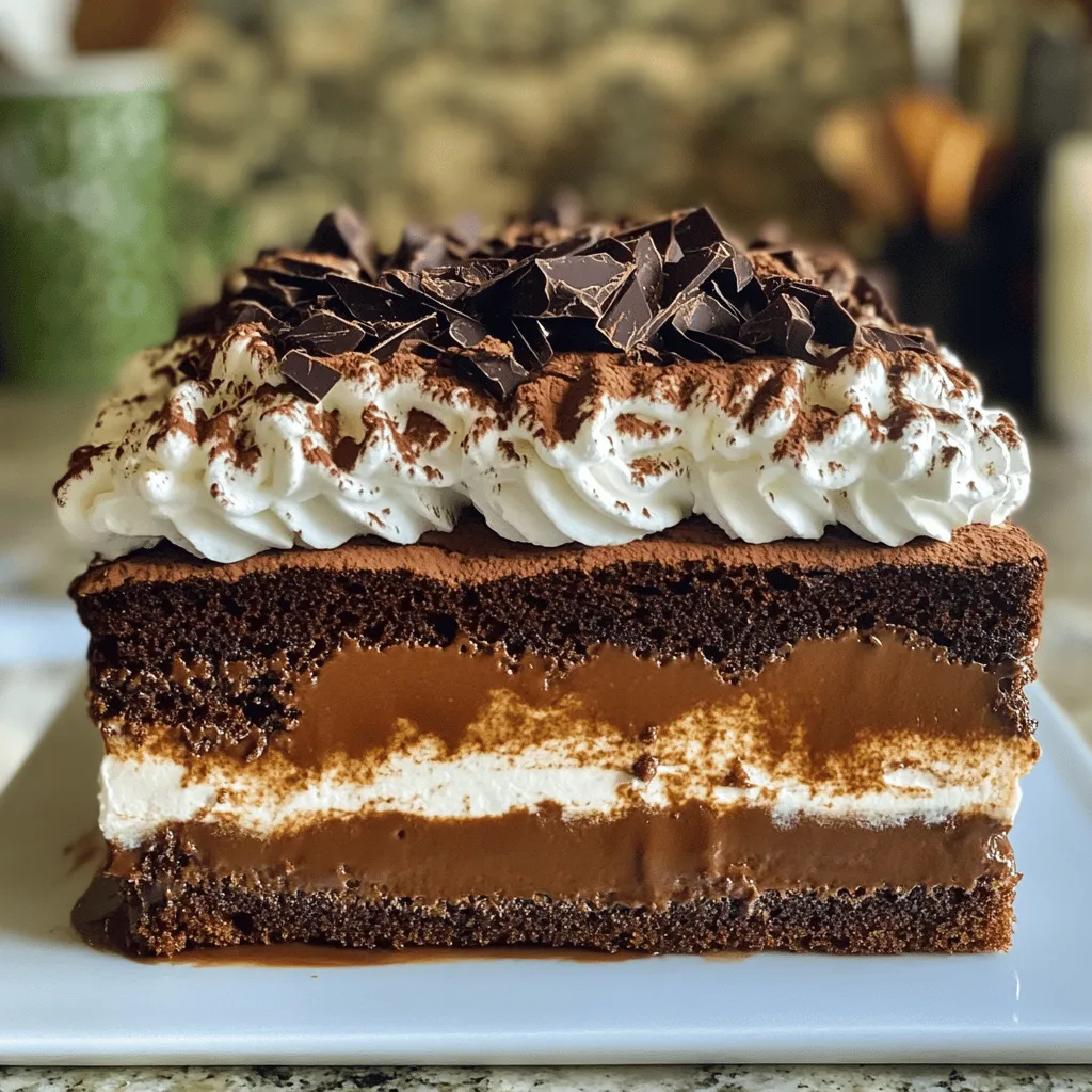Decadent Mocha Tres Leches Cake Dessert Delight
