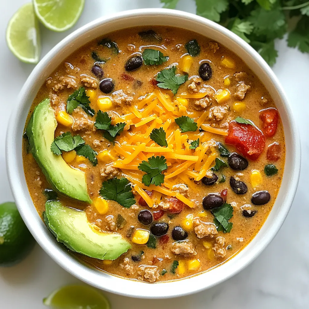 Creamy Taco Soup Flavorful and Easy Recipe Guide