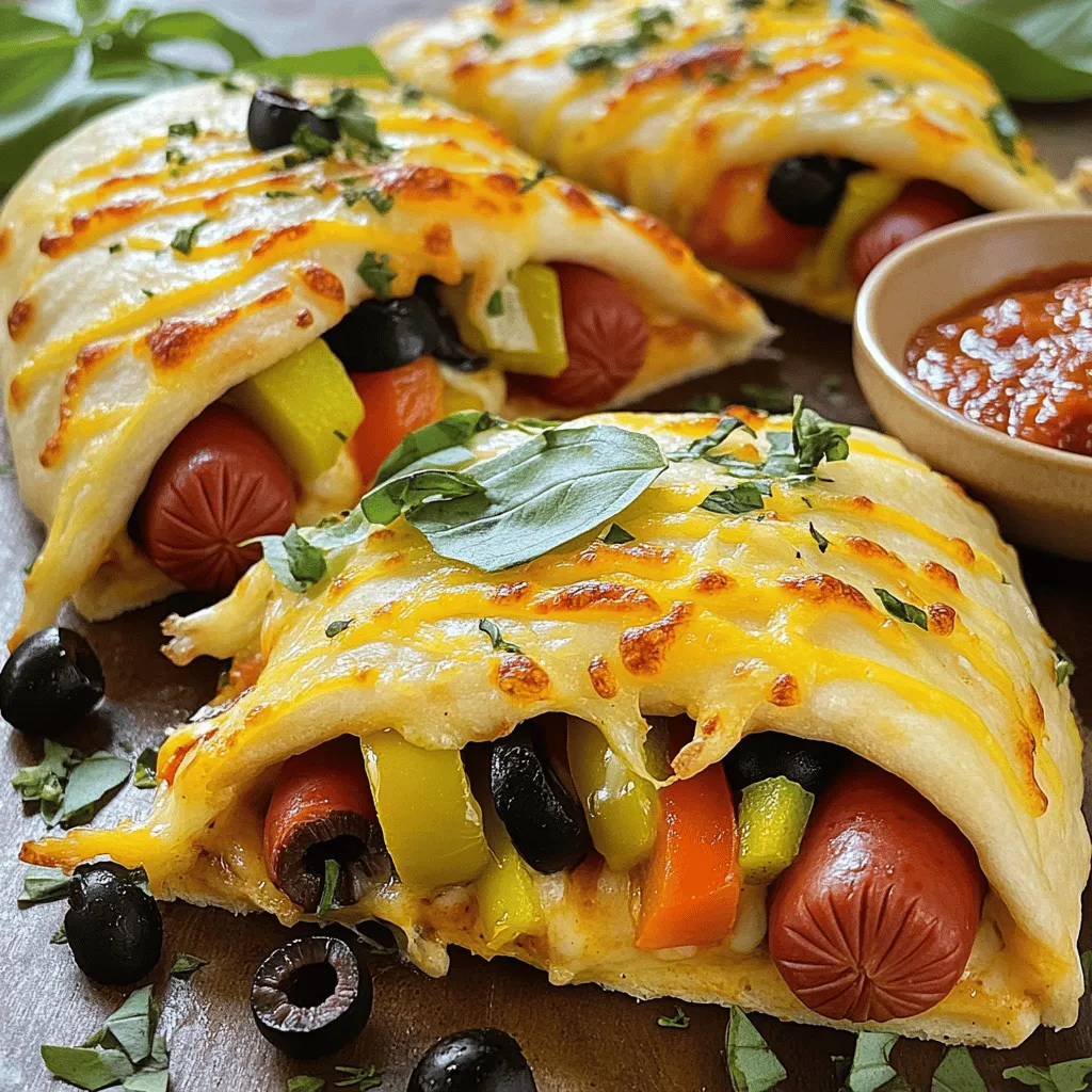 Cheesy Dog Pizza Sandwich Tasty and Fun Meal Idea