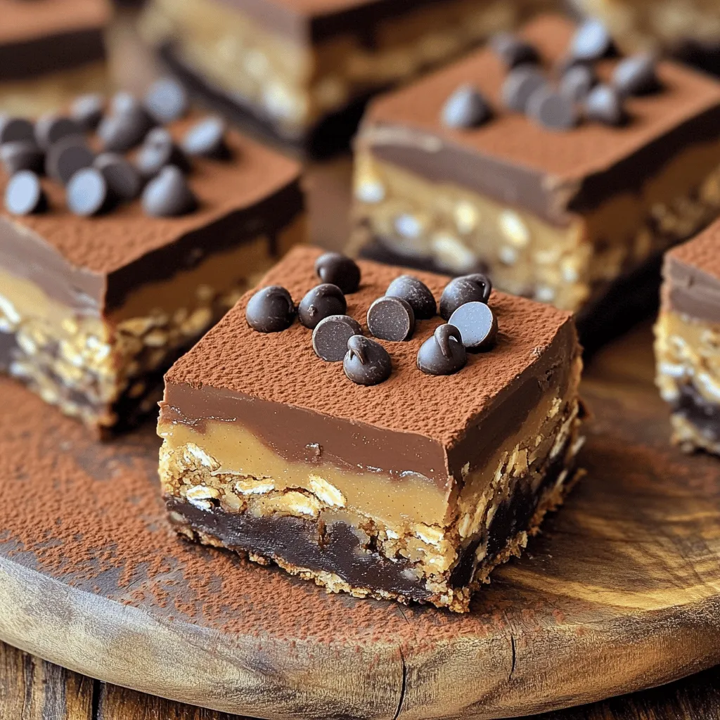 No Bake Peanut Butter Bars Easy and Tasty Recipe