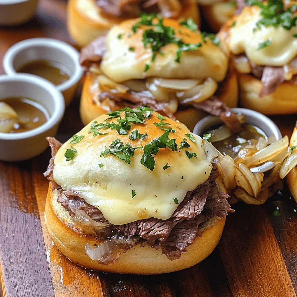 French Dip Sliders Tasty and Simple Recipe Guide