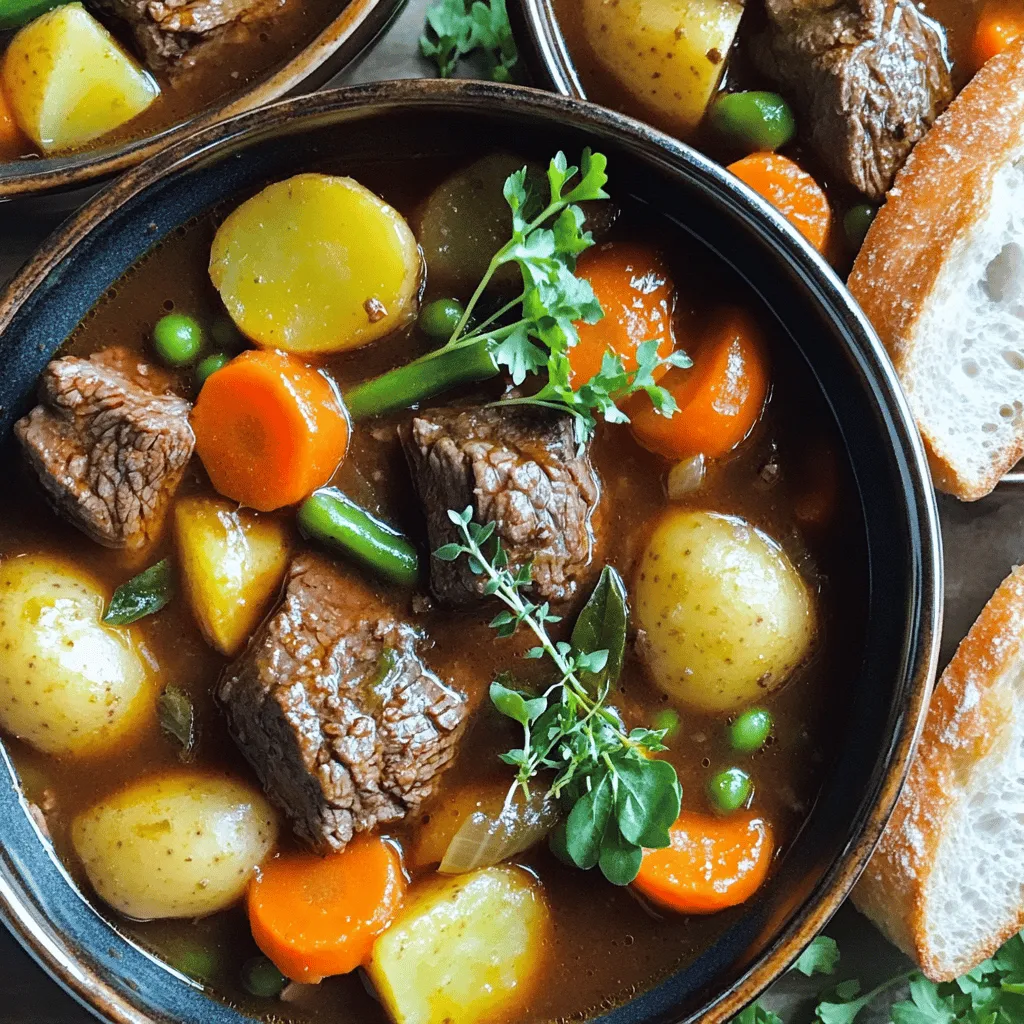 Timeless Beef Stew with a French Twist Recipe Delight
