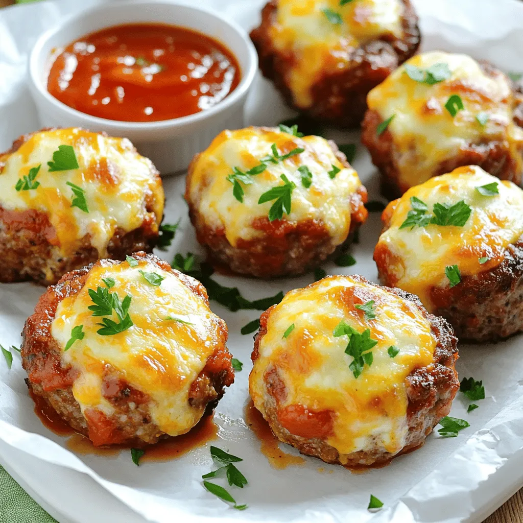 Cheesy Stuffed Meatloaf Bites Easy and Tasty Recipe