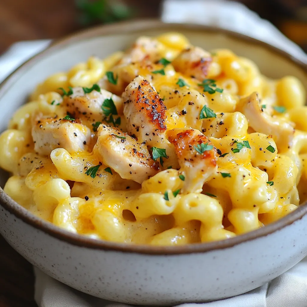 Honey Pepper Chicken Mac and Cheese Flavor Explosion