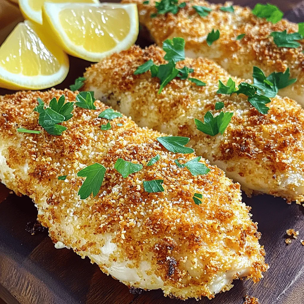 Homemade Longhorn Steakhouse Parmesan Crusted Chicken Delight