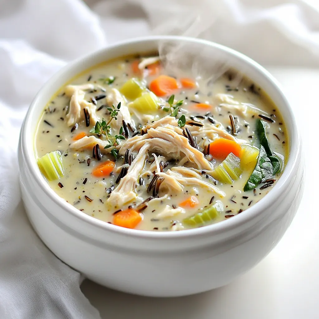 Slow Cooker Chicken &#038; Wild Rice Soup Flavor Boost