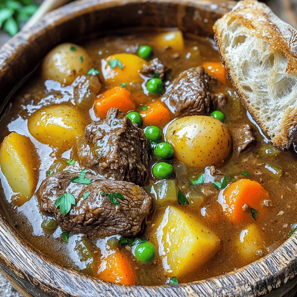Hearty One-Pot Beef Stew Comforting Family Meal