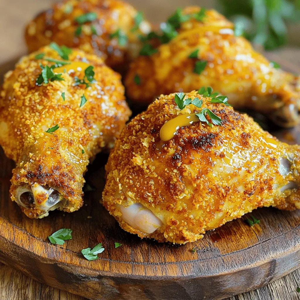 Oven Baked Fried Chicken Crispy and Flavorful Delight