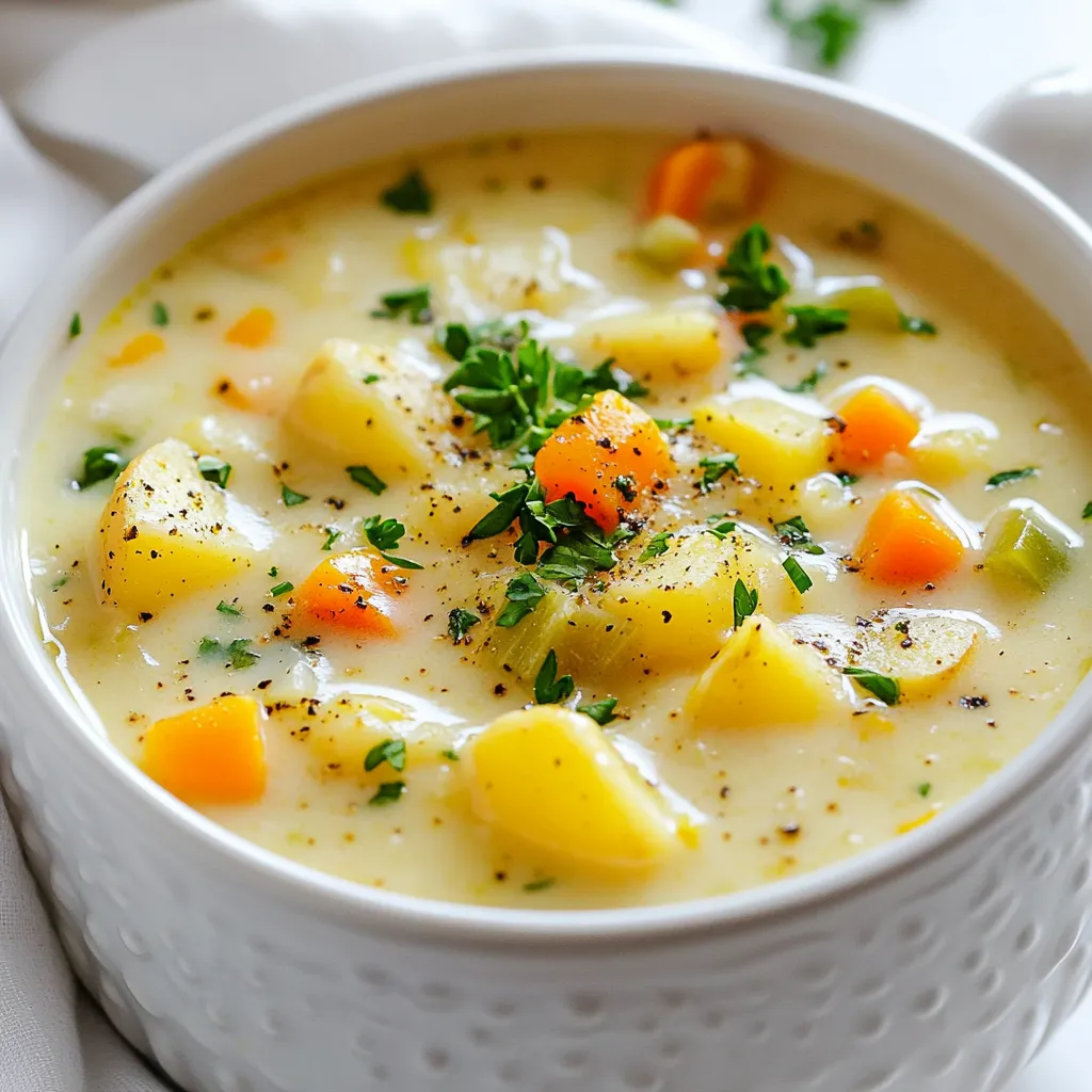 Cajun Potato Chowder Flavorful Comfort in a Bowl