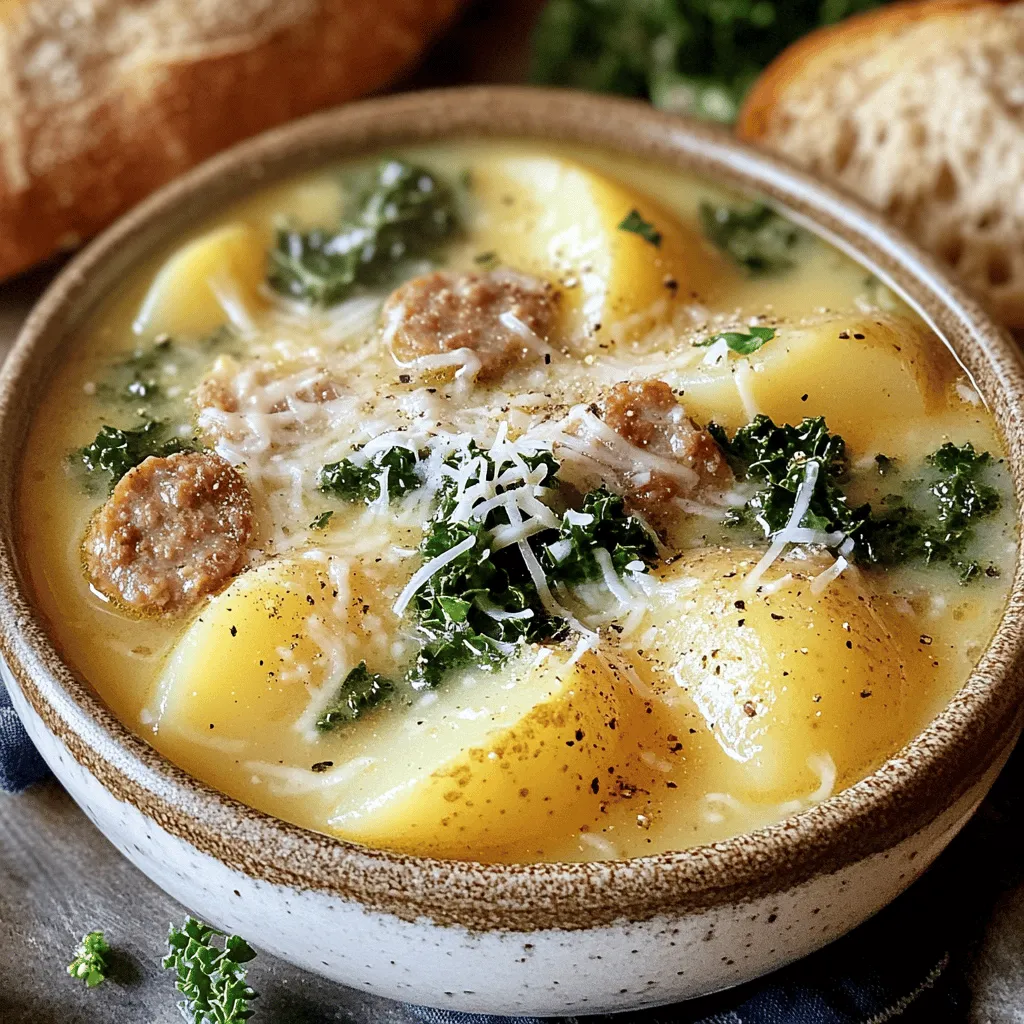 Cozy Italian Sausage Potato Soup Hearty Comfort Dish