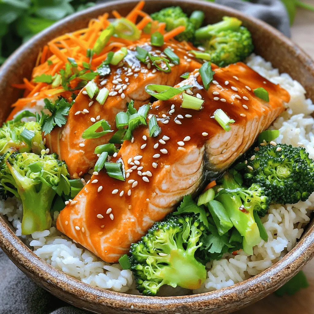 Teriyaki Salmon Bowl Quick and Flavorful Dinner