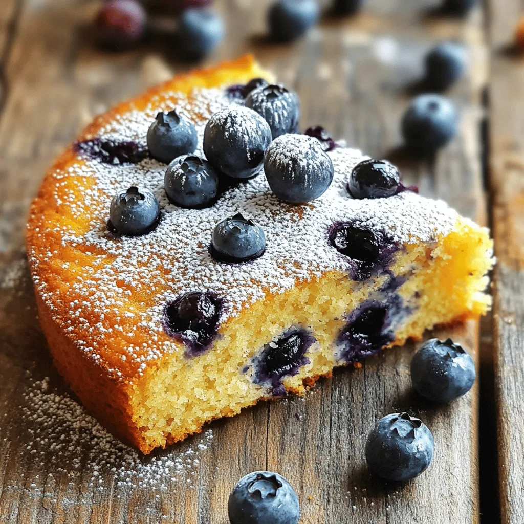 Easy Blueberry Ricotta Breakfast Cake Delight