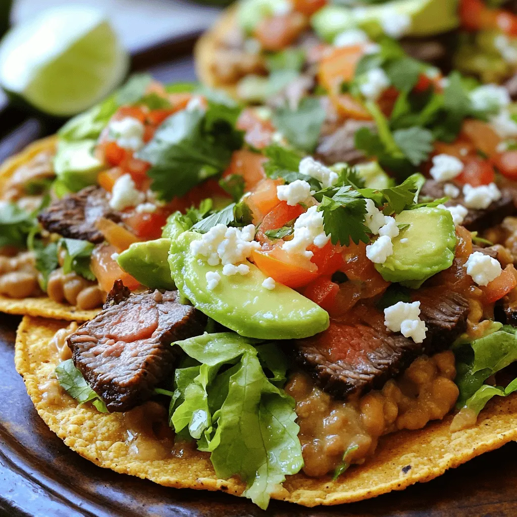 Tostadas de Beef Carne Asada: A Flavorful Journey of Tradition and Taste