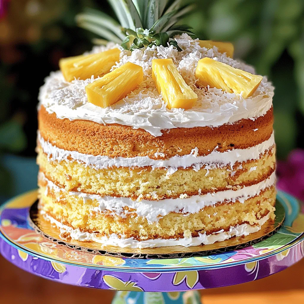 Pineapple Cake Delightful Recipe to Savor Today