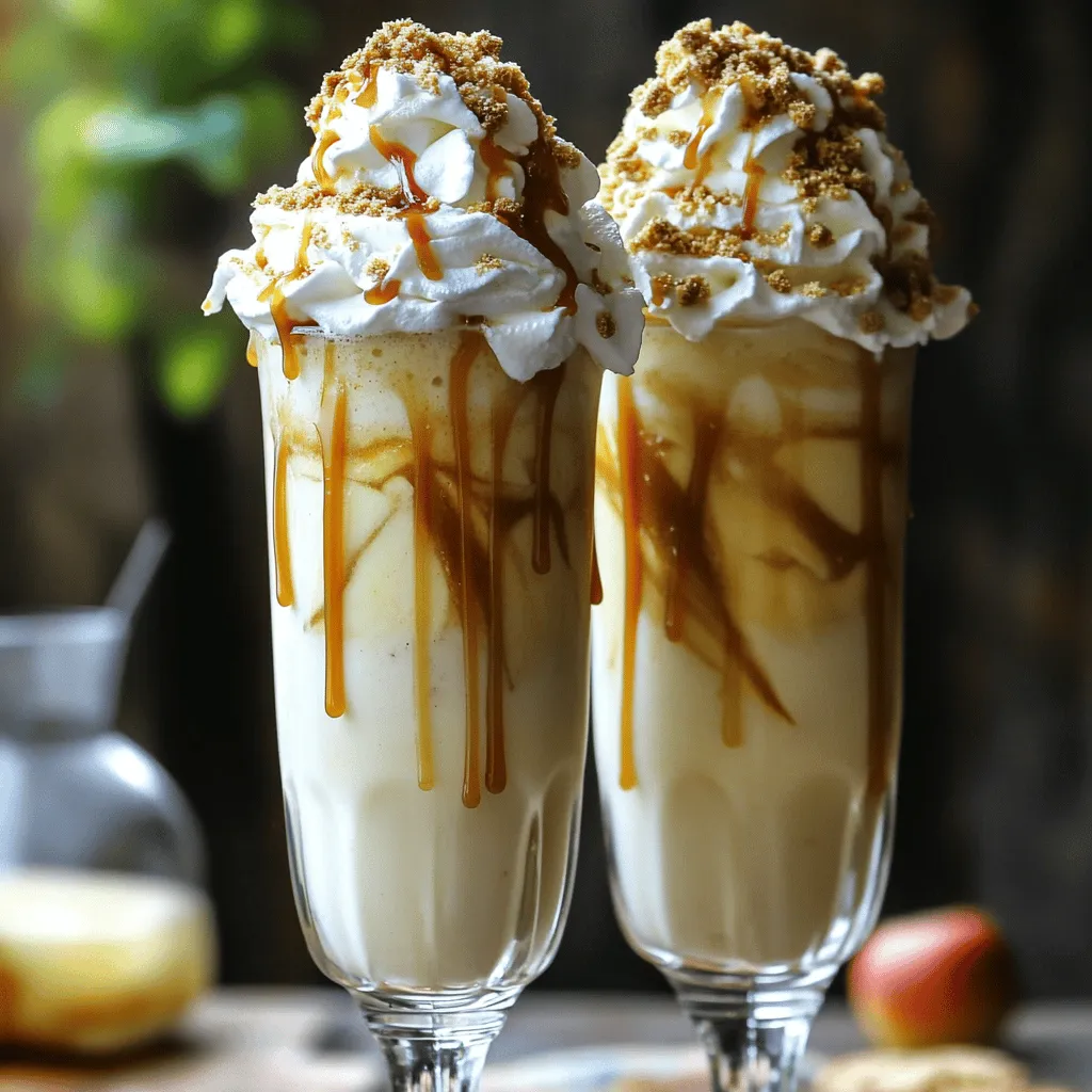 Caramel Apple Pie Milkshake Recipe