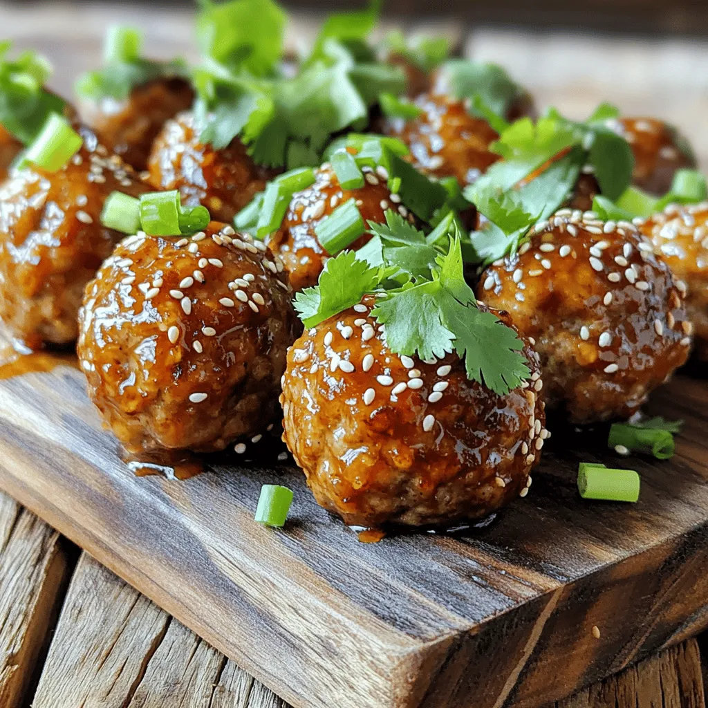 To make Korean BBQ meatballs, you need the right ingredients. Here’s what you will need: