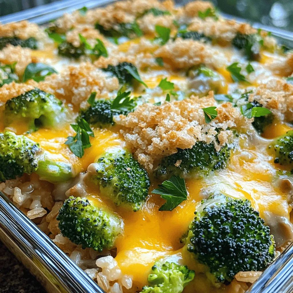 Cheesy Broccoli Rice Casserole Comforting Family Meal