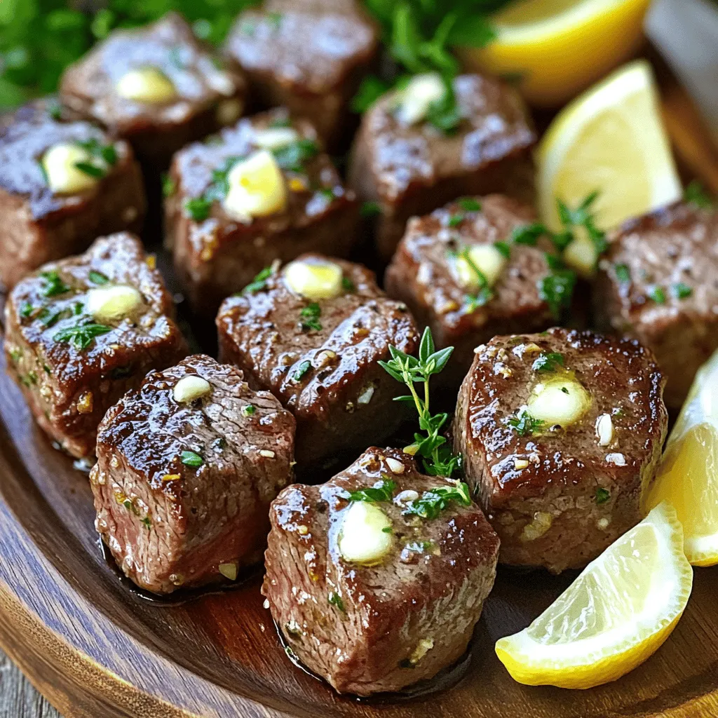 Garlic Butter Steak Bites Quick and Tasty Recipe