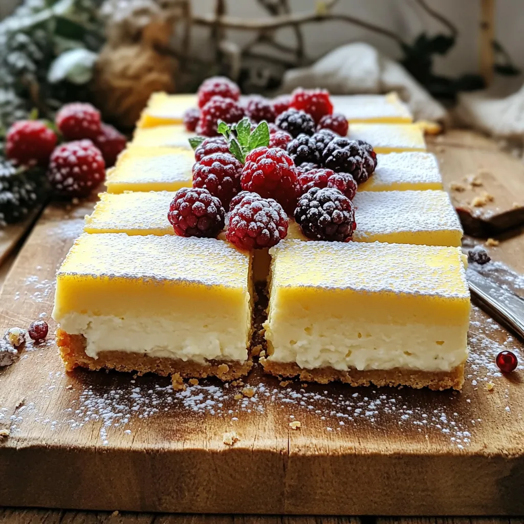 Cottage Cheese Cheesecake Bars Simple and Tasty Treat