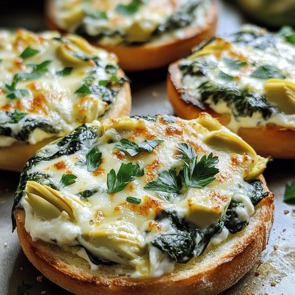 Spinach and Artichoke Melts Flavorful and Easy Recipe