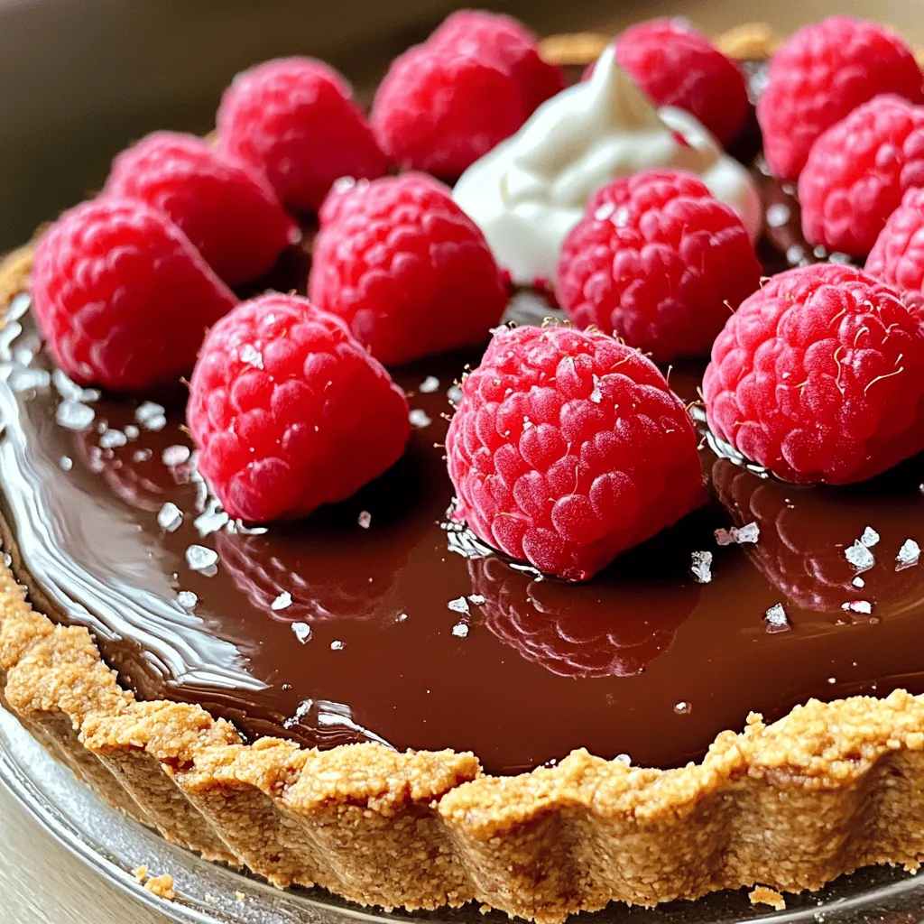 No-Bake Chocolate Raspberry Tart Delightful Dessert