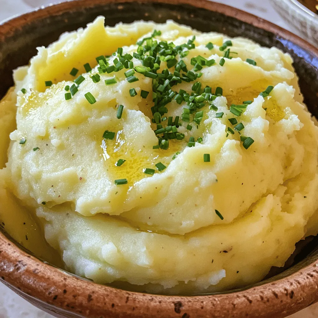 Creamy Garlic Mashed Potatoes Rich and Flavorful Recipe