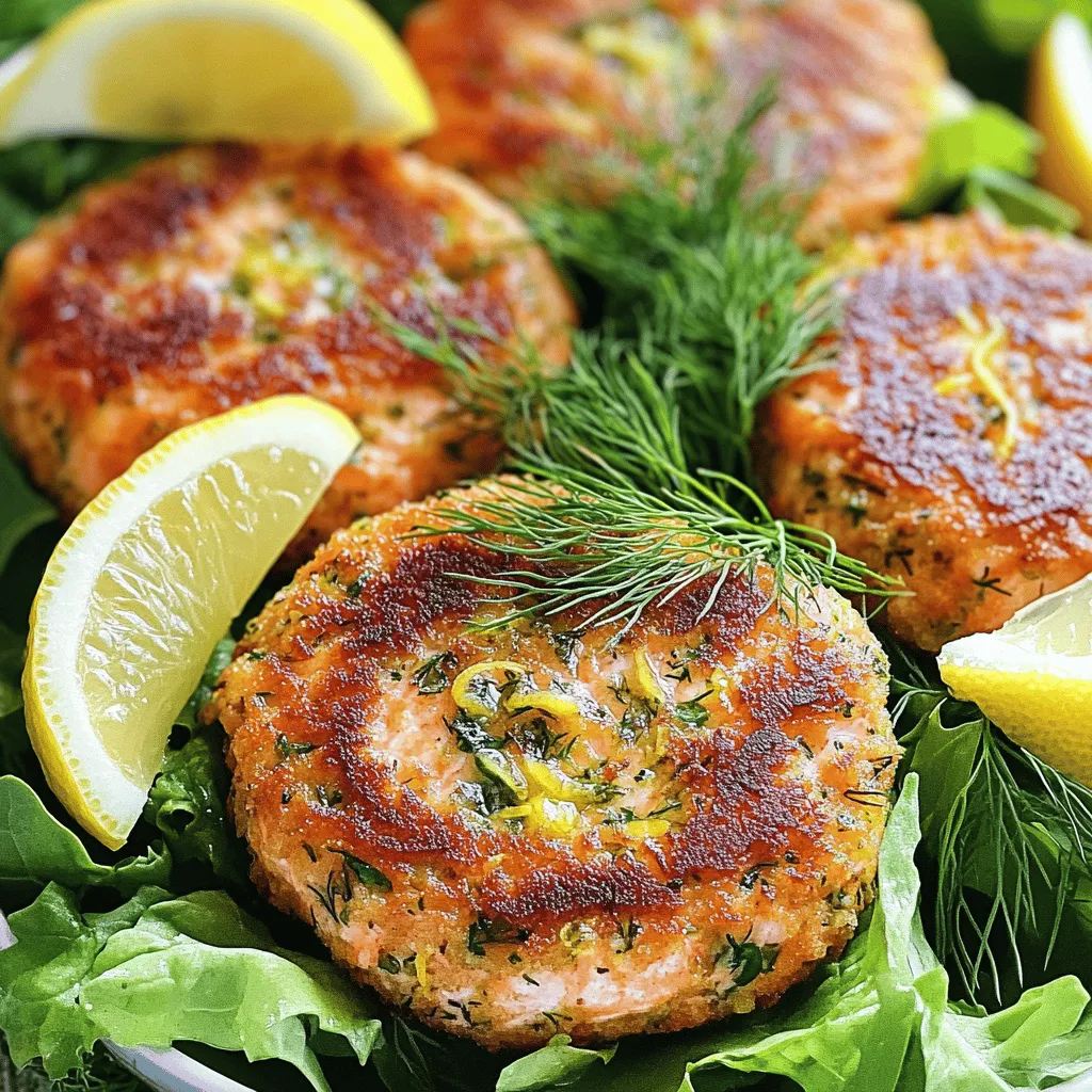 Savory Salmon Patties Easy Recipe for Dinner Delight