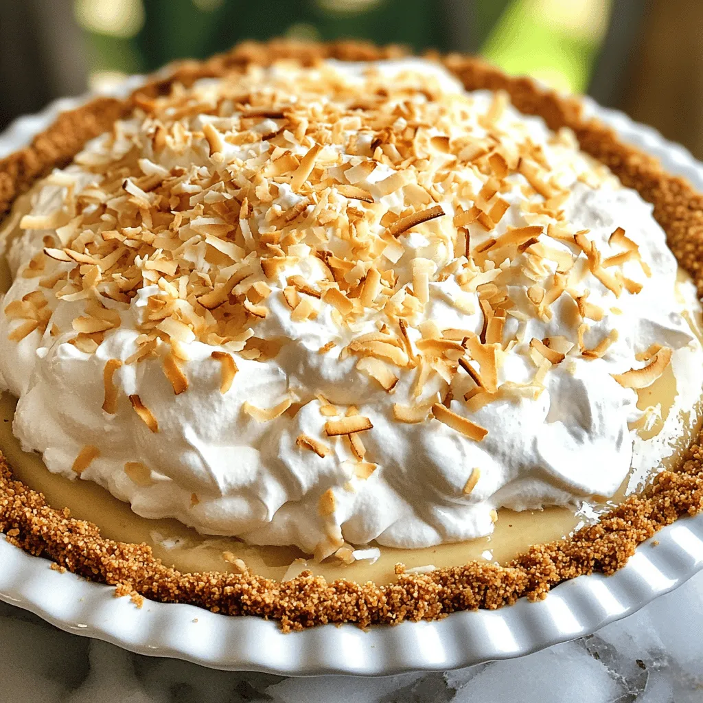 Coconut Cream Pie Delightful and Easy Recipe