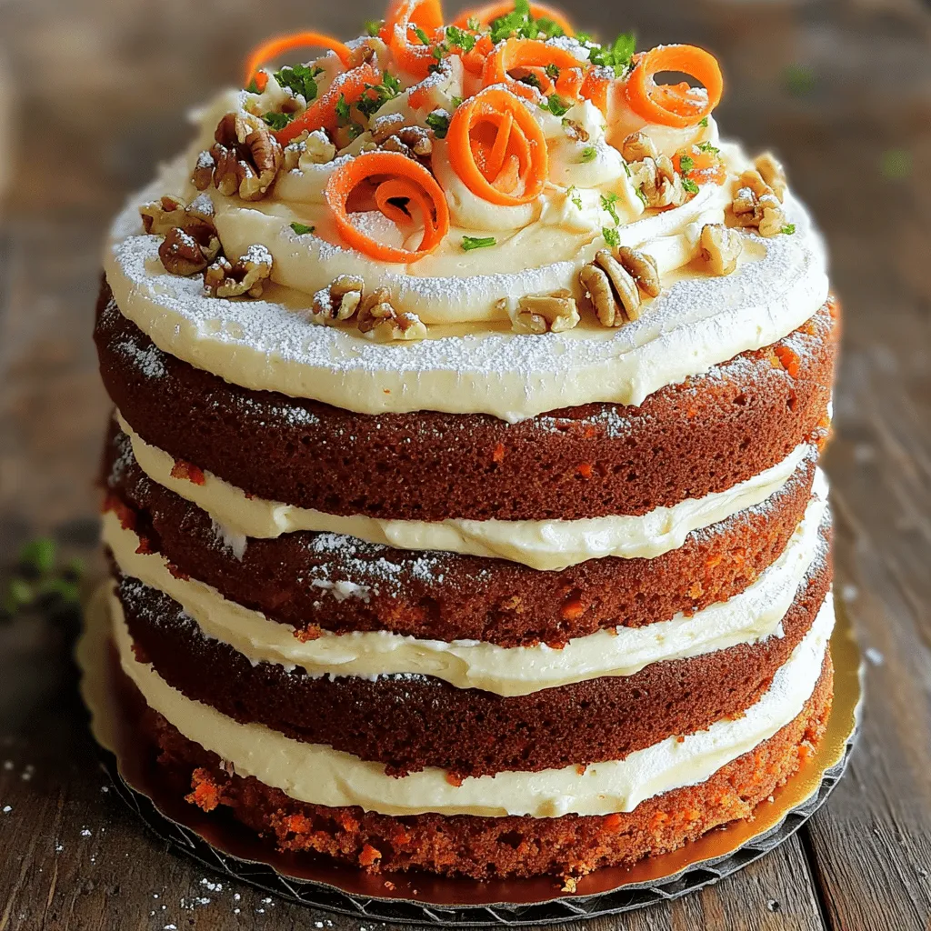 Carrot Cake With Epicurean Butter Cinnamon Delight